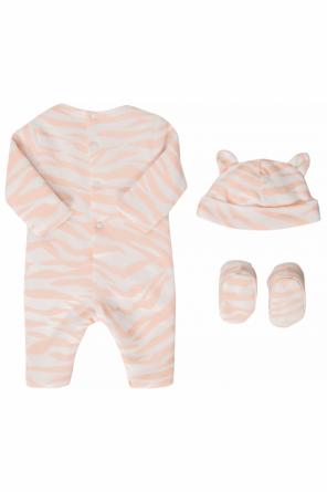 Set: onesie, hat and socks, zdjęcie 2 Set: onesie, hat and socks od Kenzo Kids